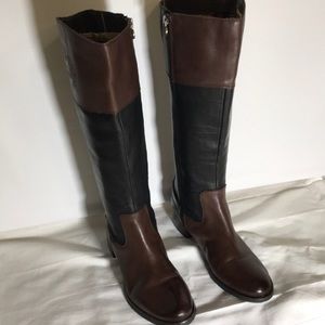 Etienne Aigner leather boots